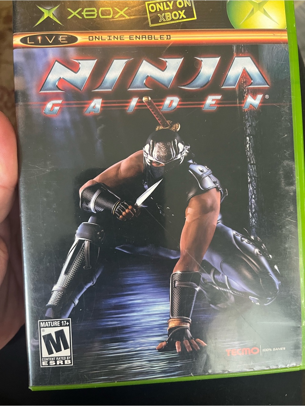 Ninja Gaiden (2004) Microsoft Xbox Action-Adventure Hack-and-Slash Game Complete